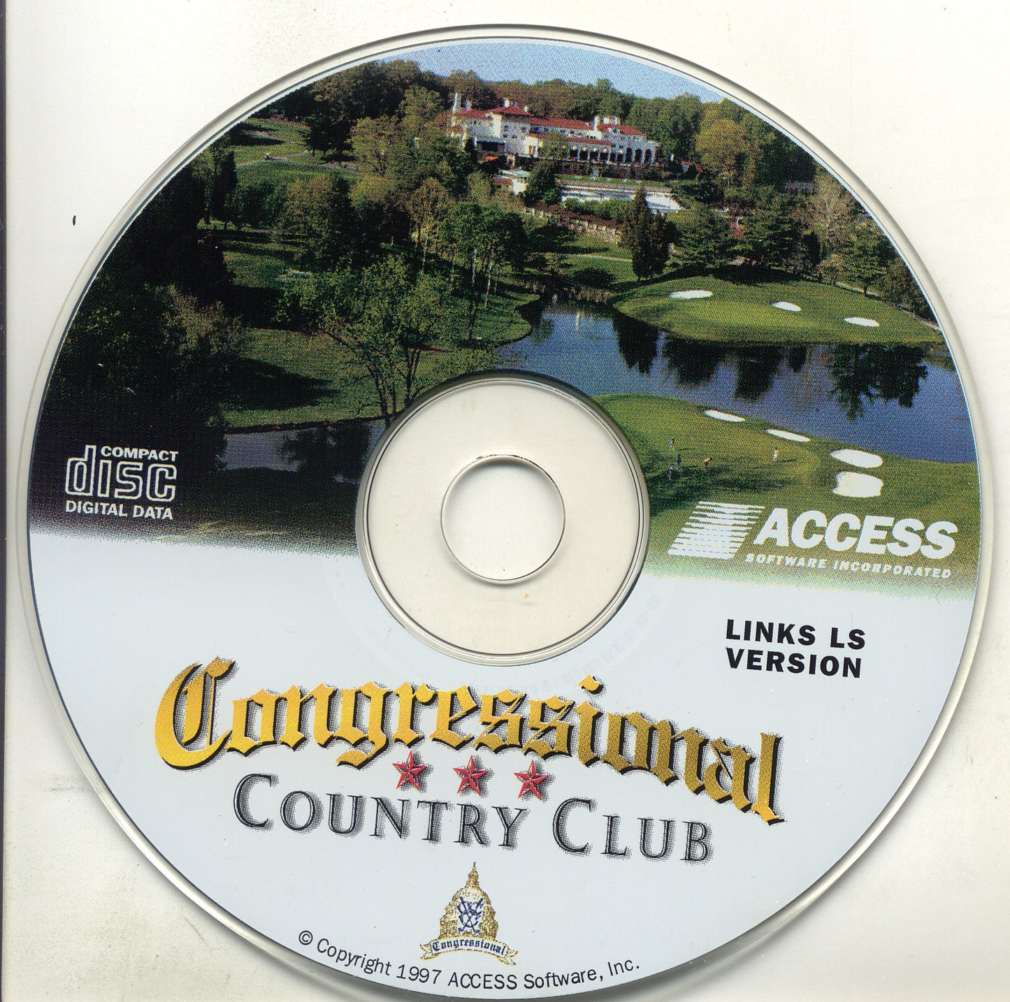 Links LS Championship Course - Congressional Country Club Microsoft Windows PC CD-PC Gamez USA