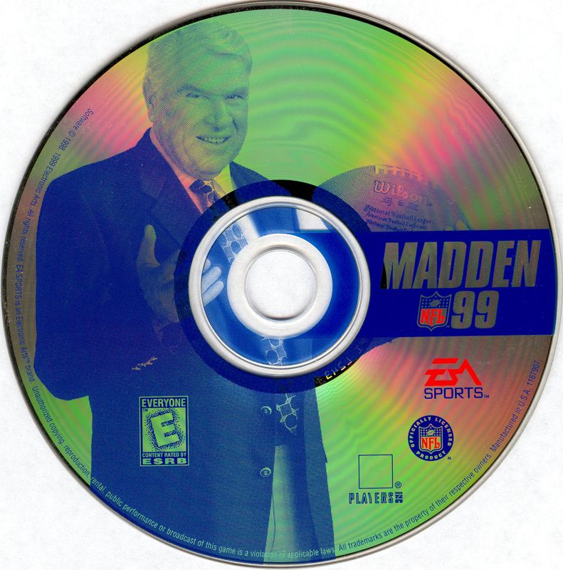 Madden NFL 99 Microsoft Windows PC CD-PC Gamez USA