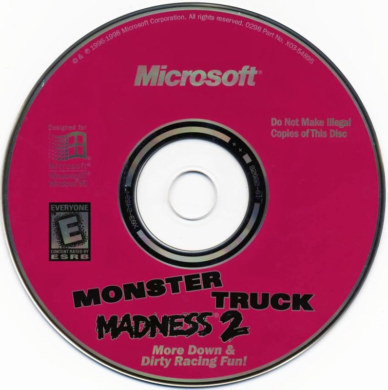 Monster Truck Madness 2 Microsoft Windows PC CD Racing Fun PC Gamez USA