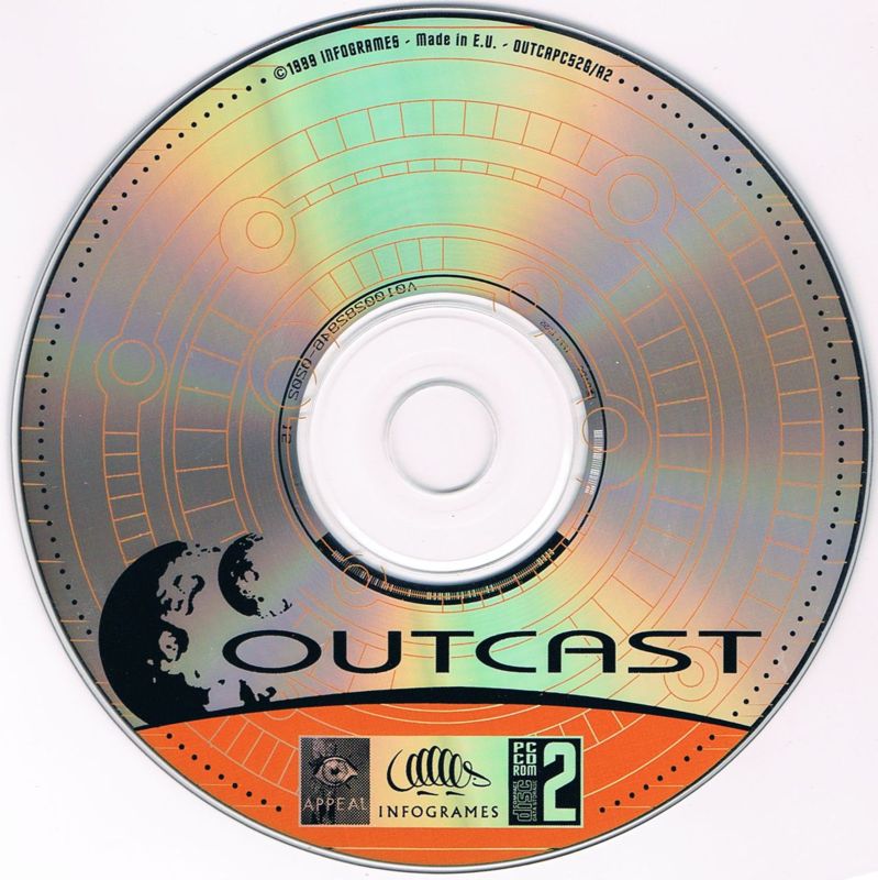 Outcast Disc 1-2 Microsoft Windows PC CD-PC Gamez USA
