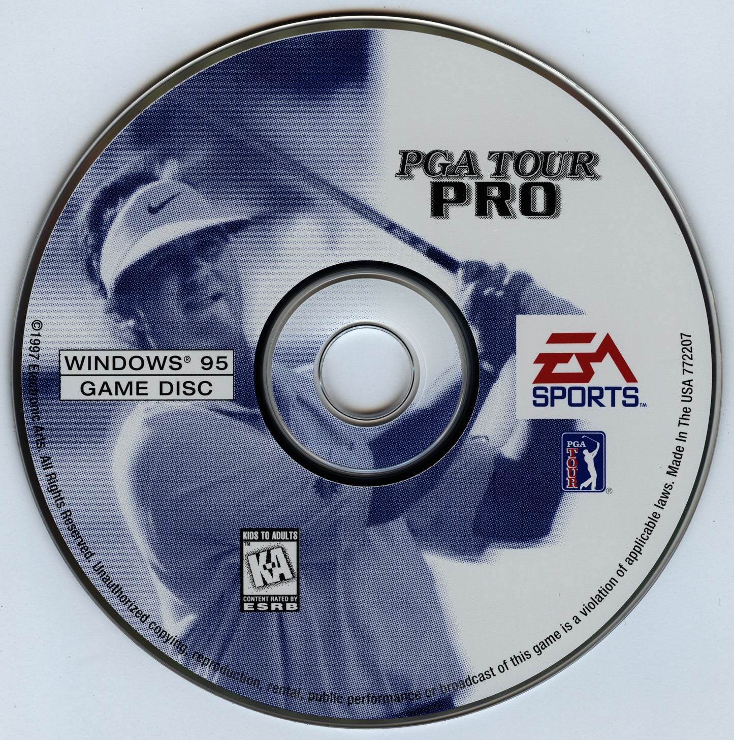 PGA TOUR Pro Microsoft Windows PC CD-PC Gamez USA