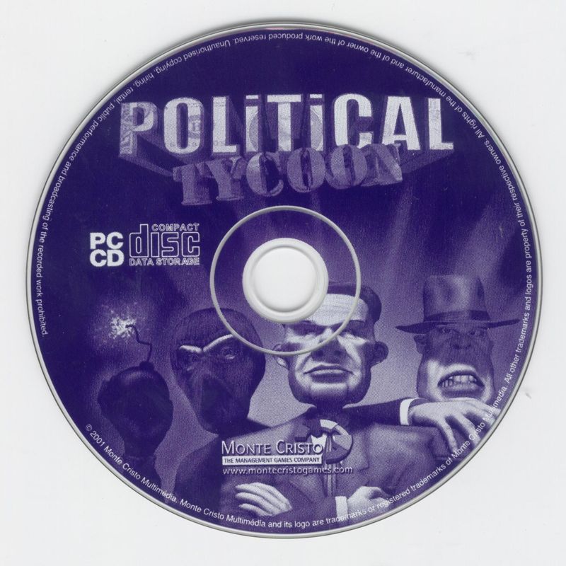 Political Tycoon Microsoft Windows PC CD-PC Gamez USA