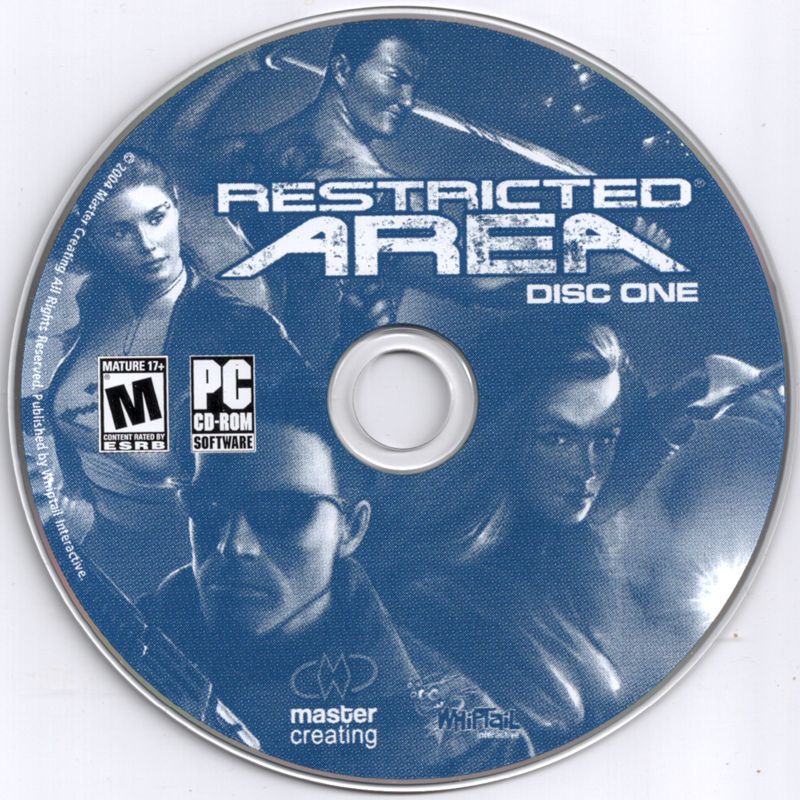 Restricted Area Disc 1-3 Microsoft Windows PC CD-PC Gamez USA