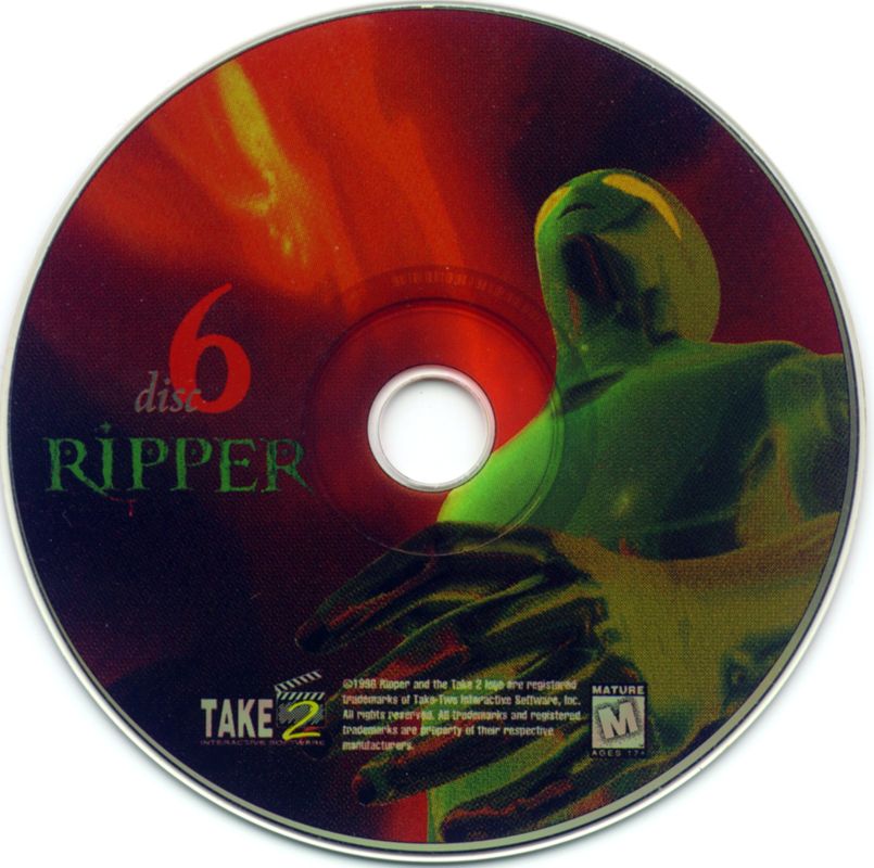 Ripper Disc 1-6 Microsoft Windows PC CD-PC Gamez USA