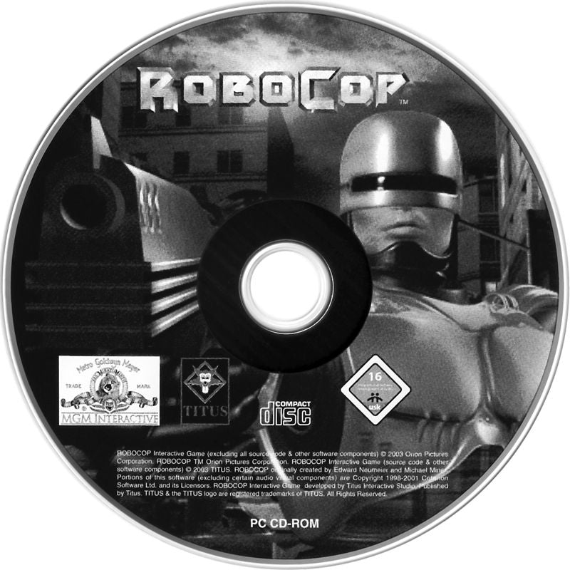 Robocop (2003) Microsoft Windows PC CD-PC Gamez USA