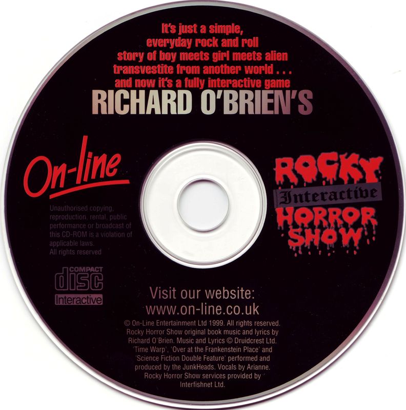 Rocky Interactive Horror Show Microsoft Windows PC CD-PC Gamez USA