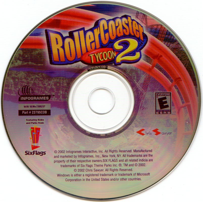 RollerCoaster Tycoon 2 Microsoft Windows PC CD-PC Gamez USA