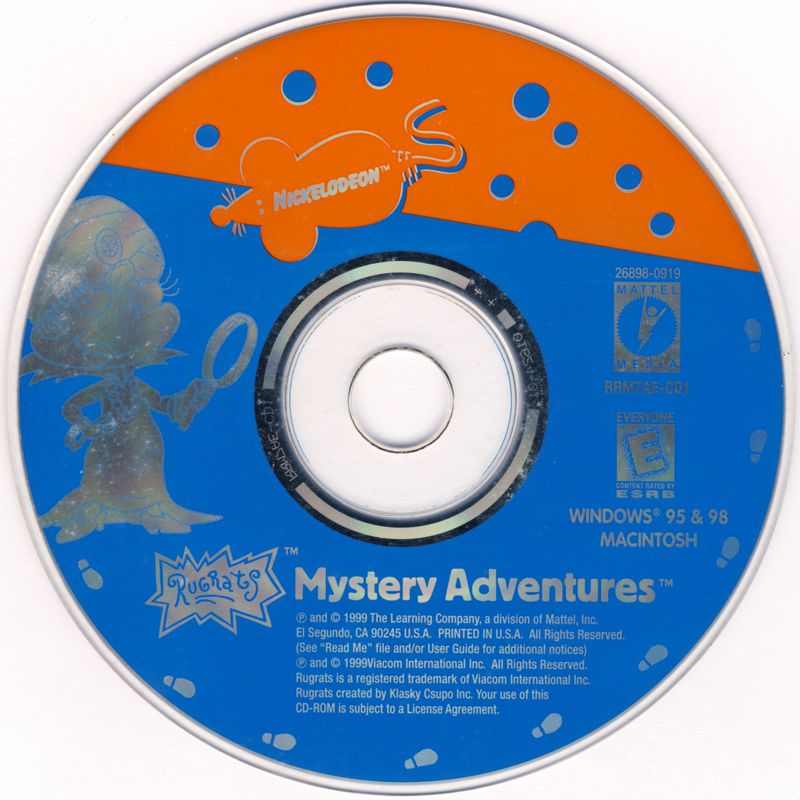 Rugrats Mystery Adventures Microsoft Windows PC CD-PC Gamez USA