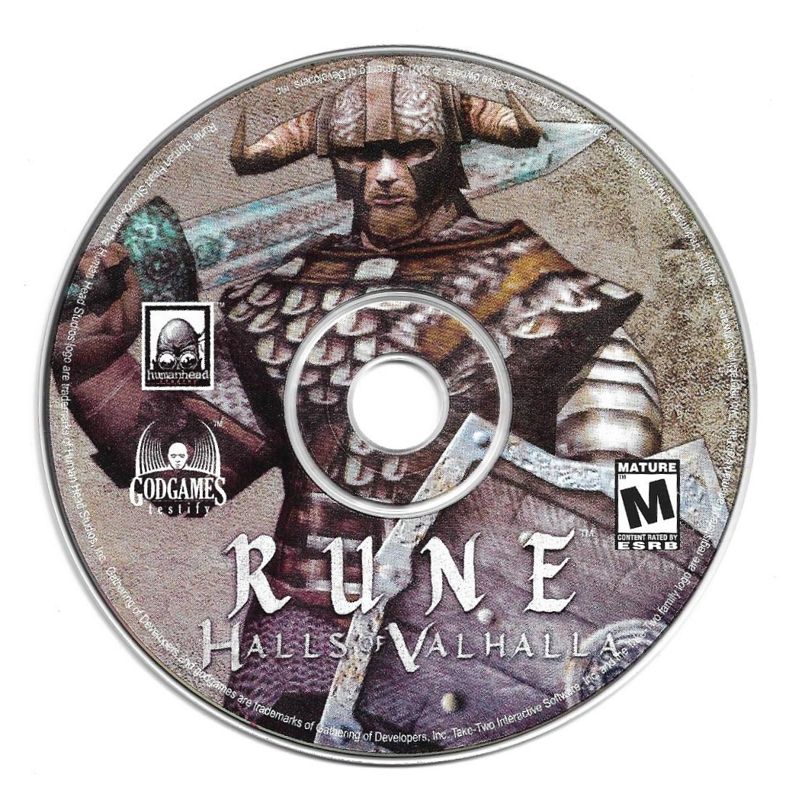 Rune Halls of Valhalla Microsoft Windows PC CD-PC Gamez USA