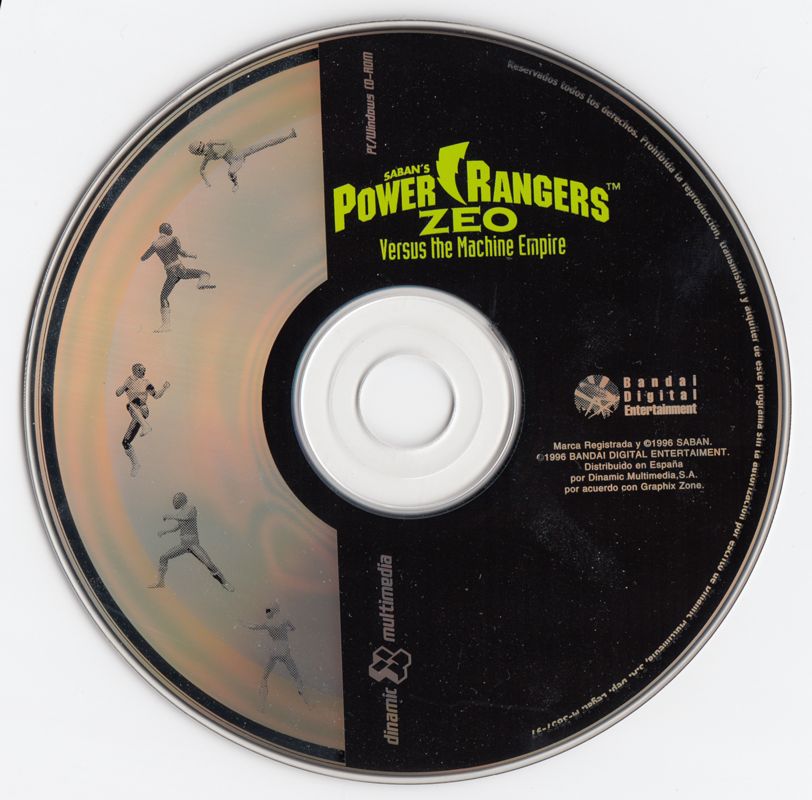 Saban's Power Rangers Zeo Versus The Machine Empire Microsoft Windows PC CD-PC Gamez USA