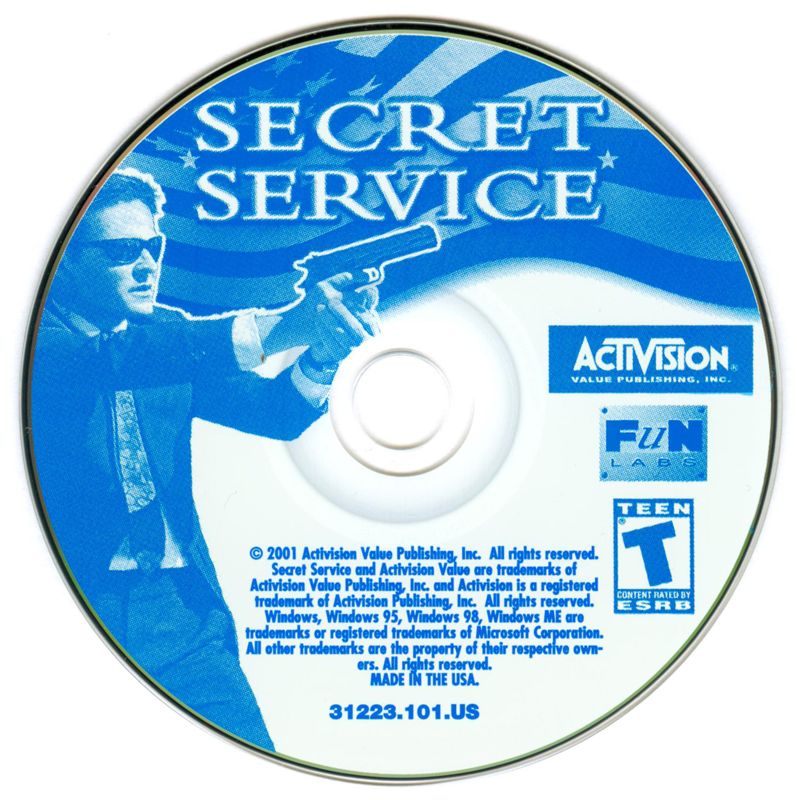 Secret Service In Harm's Way Microsoft Windows PC CD-PC Gamez USA