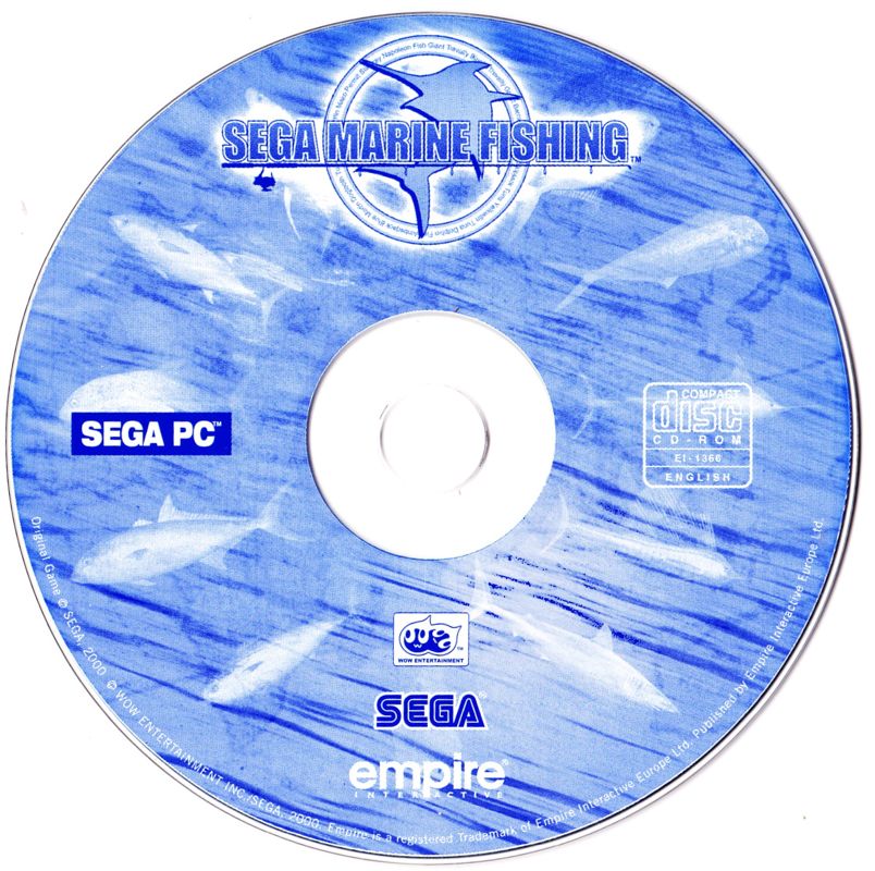 Sega Marine Fishing Microsoft Windows PC CD-PC Gamez USA