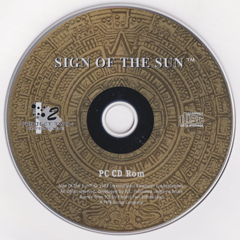 Sign of the Sun 1997 Microsoft Windows PC CD MS-DOS Project Two Interactive-PC Gamez USA