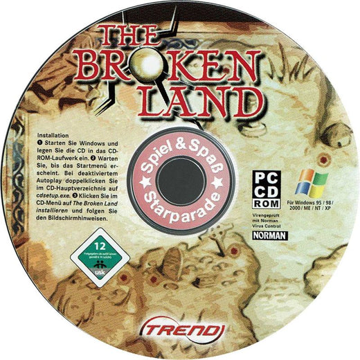 The Broken Land Microsoft Windows PC CD-PC Gamez USA