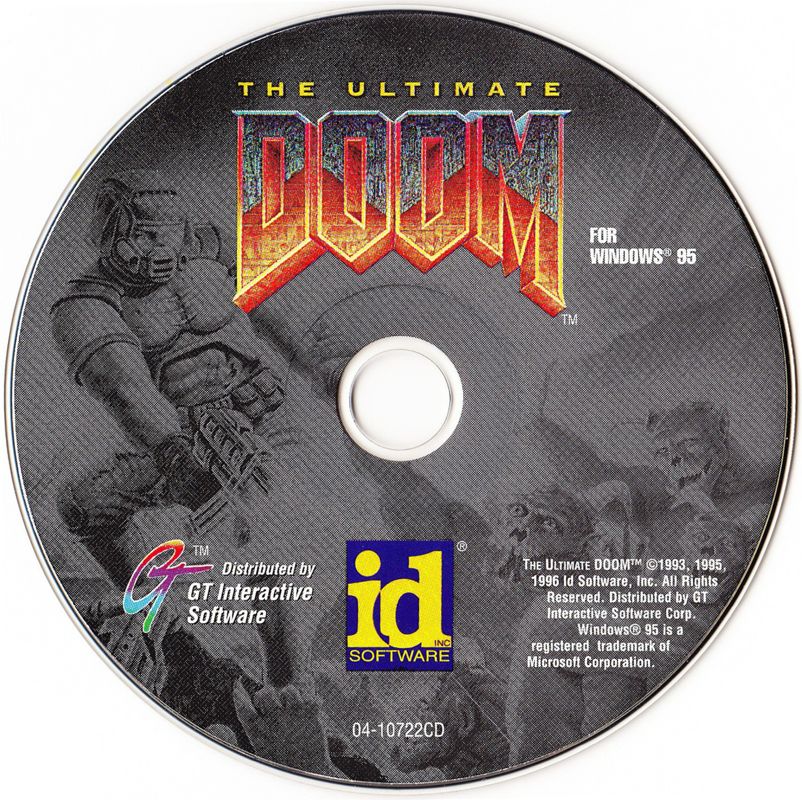 The Ultimate Doom Microsoft Windows PC CD-PC Gamez USA