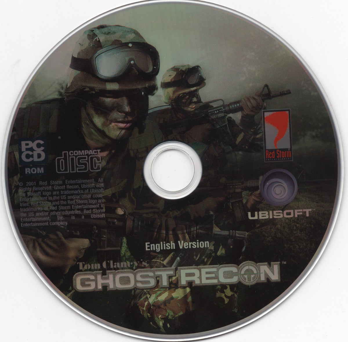 Tom Clancy's Ghost Recon Microsoft Windows PC CD-PC Gamez USA