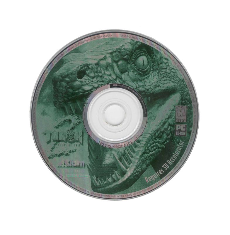 Turok 2: Seeds of Evil 1998 Microsoft Windows PC CD Acclaim-PC Gamez USA