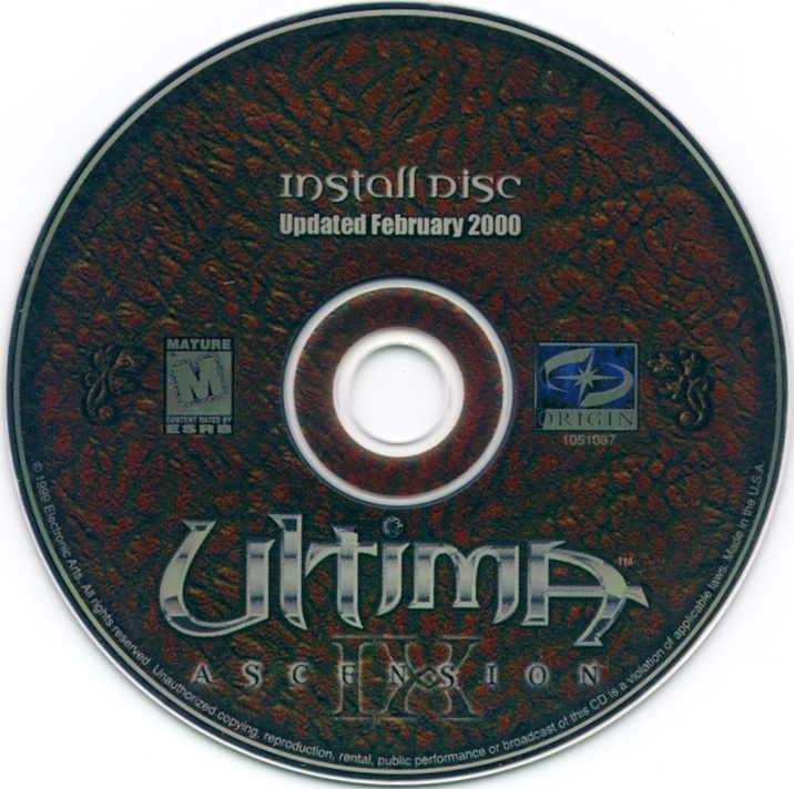 Ultima IX: Ascension Microsoft Windows PC CD-PC Gamez USA