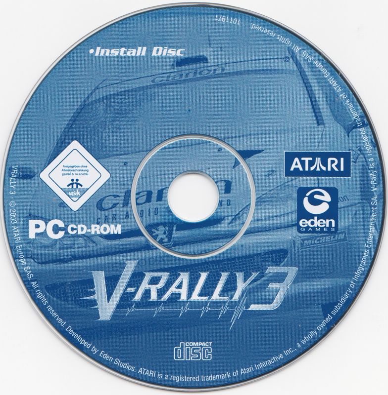 V-Rally 3 Microsoft Windows PC CD-PC Gamez USA