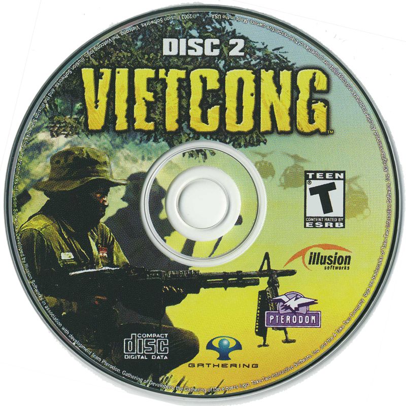 Vietcong Disc 1-2 Microsoft Windows PC CD-PC Gamez USA