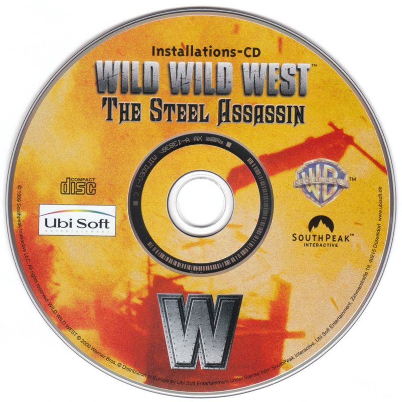 Wild Wild West The Steel Assassin Game & Install Disc Microsoft WIndows PC CD-PC Gamez USA