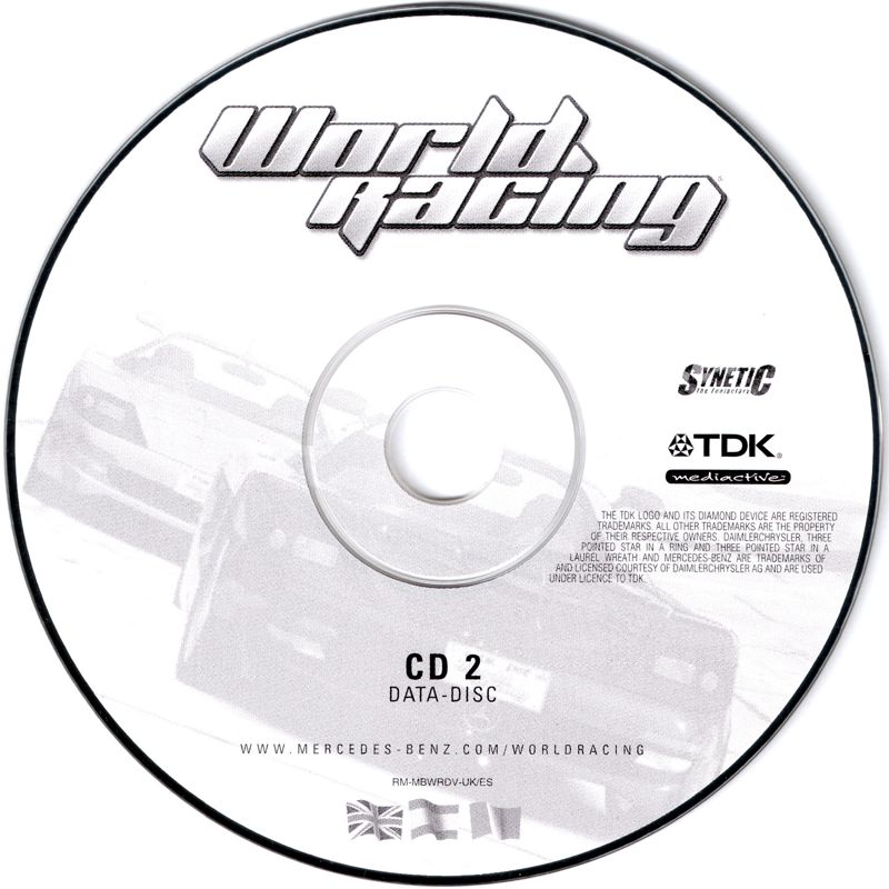 World Racing Disc 1-2 Microsoft WIndows PC CD-PC Gamez USA