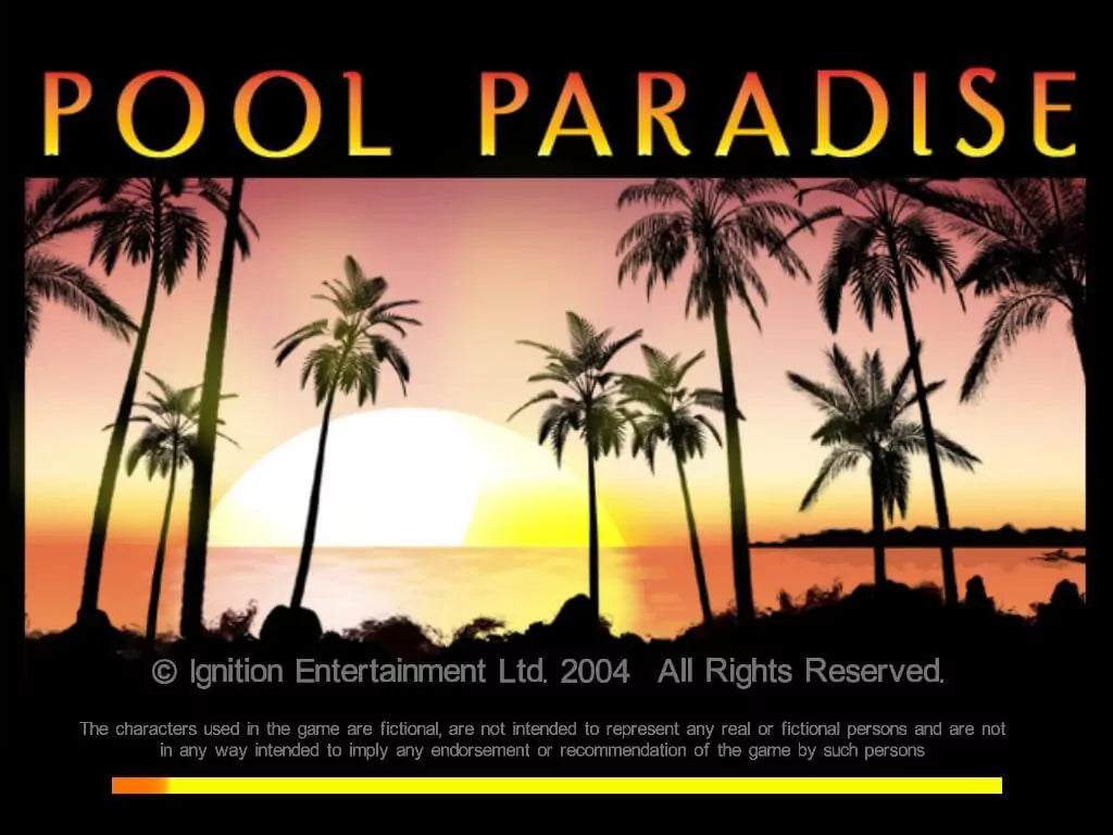 Archer Maclean Pool Paradise Microsoft Windows PC CD-PC Gamez USA
