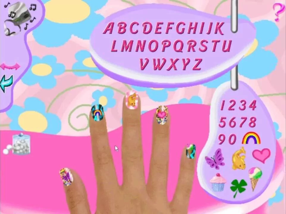barbie nail designer Microsoft Windows PC CD-PC Gamez USA