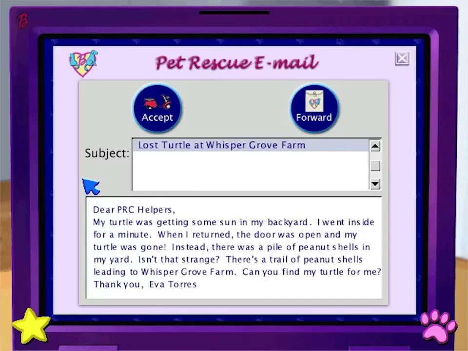Barbie Pet Rescue Microsoft Windows PC CD-PC Gamez USA