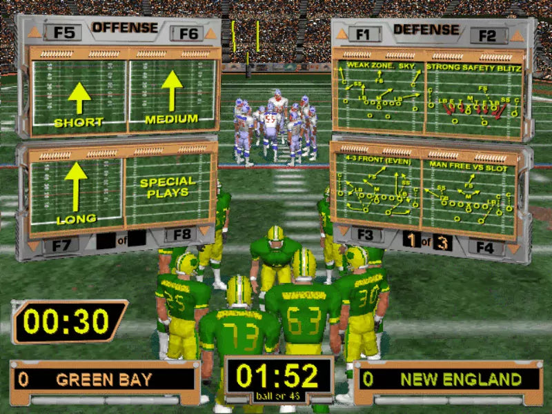 Bradshaw Football '98 Microsoft Windows PC CD-PC Gamez USA