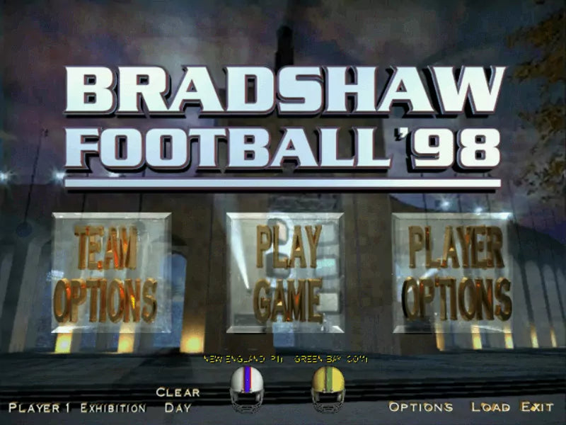 Bradshaw Football '98 Microsoft Windows PC CD-PC Gamez USA