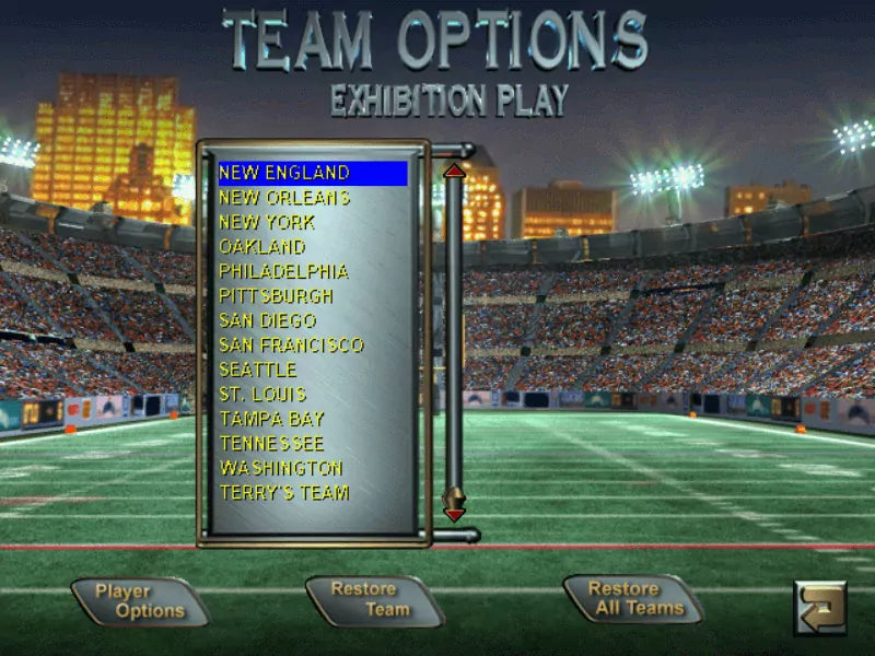 Bradshaw Football '98 Microsoft Windows PC CD-PC Gamez USA