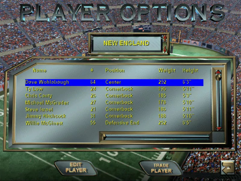 Bradshaw Football '98 Microsoft Windows PC CD-PC Gamez USA