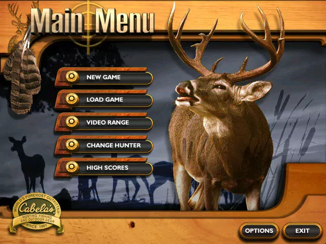 Cabela's Big Game Hunter 6 Disc 1-2 Microsoft Windows PC CD-PC Gamez USA