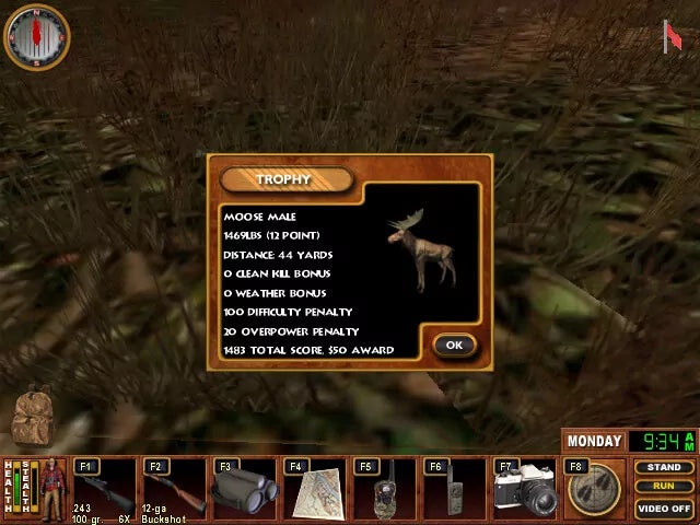 Cabela's Big Game Hunter 6 Disc 1-2 Microsoft Windows PC CD-PC Gamez USA