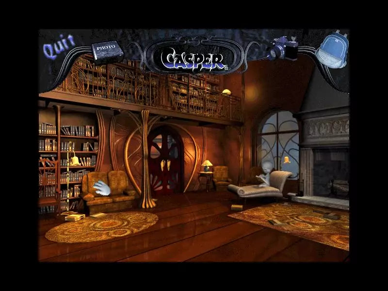 Casper The Interactive Adventure Microsoft Windows PC CD-PC Gamez USA