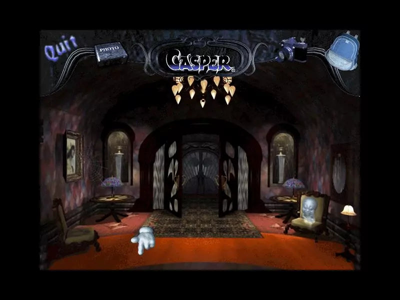 Casper The Interactive Adventure Microsoft Windows PC CD-PC Gamez USA
