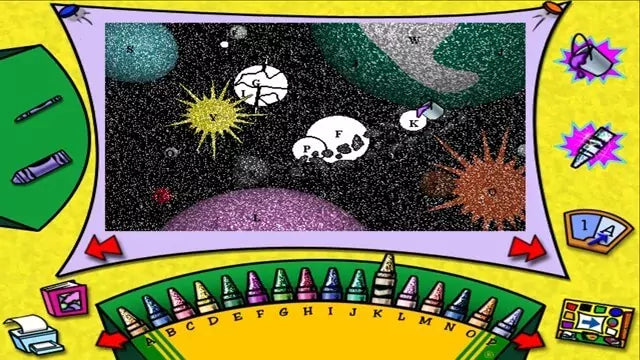 Crayola Magic 3D Coloring Book Favorite Places Microsoft Windows PC CD-PC Gamez USA
