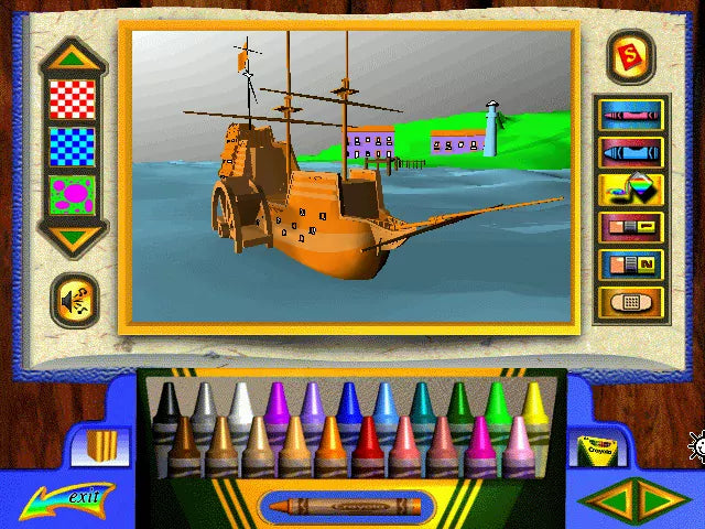 Crayola 20,000 Leagues Under The Sea Microsoft Windows PC CD-PC Gamez USA