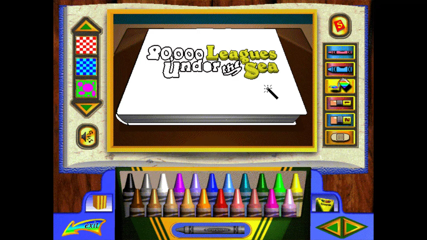 Crayola 20,000 Leagues Under The Sea Microsoft Windows PC CD-PC Gamez USA