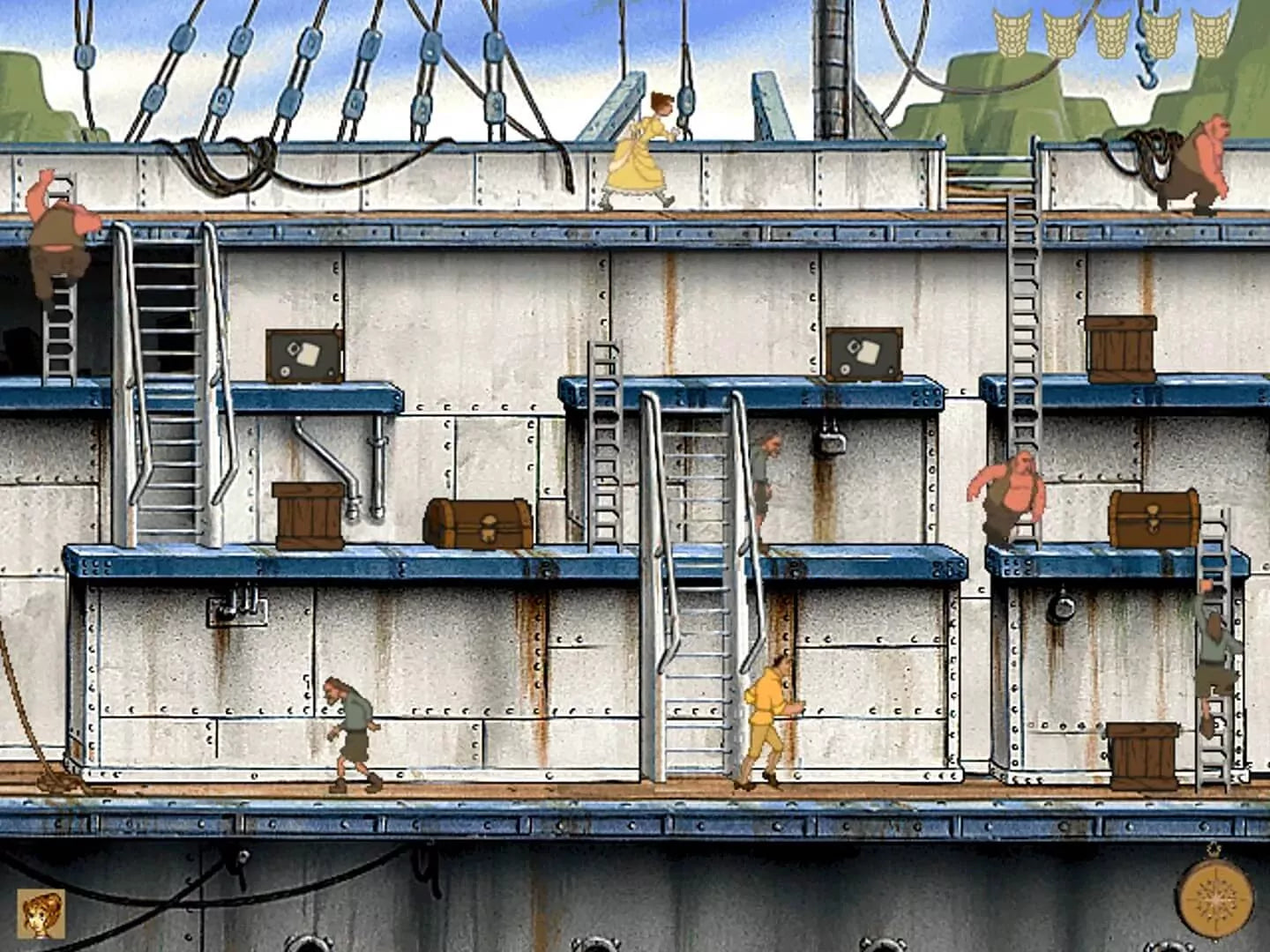 Disney Hot Shots Disney's Tarzan Jungle Tumble Microsoft Windows PC CD-PC Gamez USA