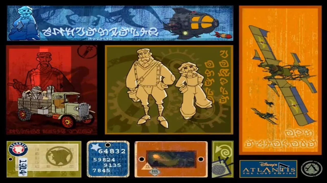 Disney's Atlantis: The Lost Empire - The Lost Games Microsoft Windows PC CD-PC Gamez USA