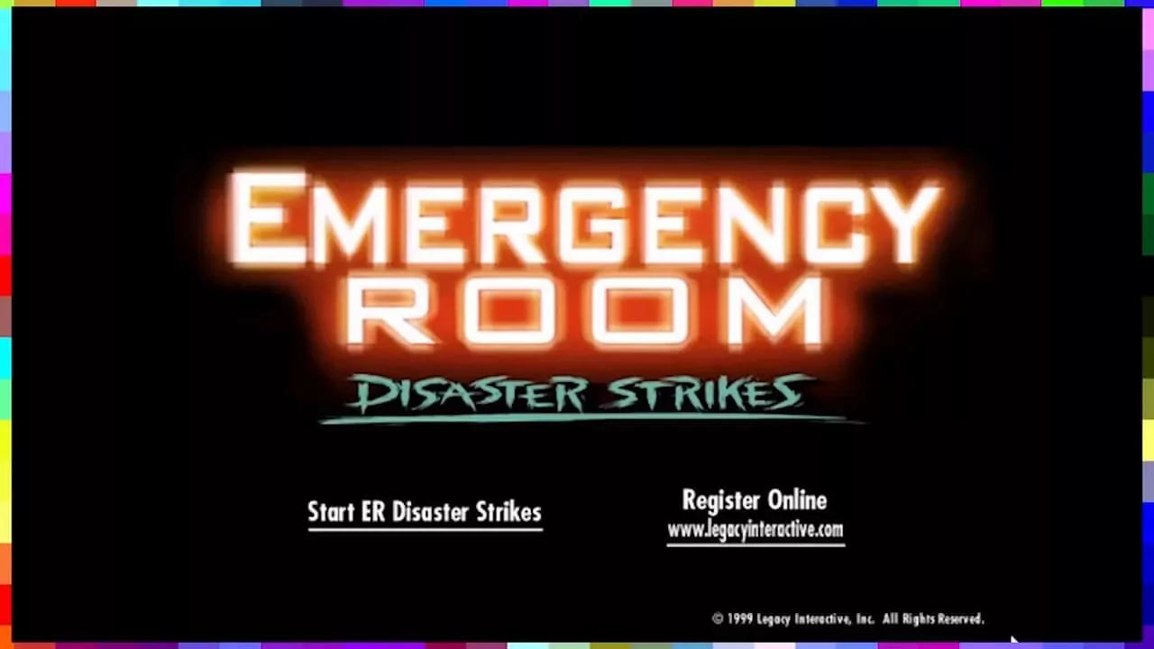 Emergency Room - Disaster Strikes Microsoft Windows PC CD-PC Gamez USA
