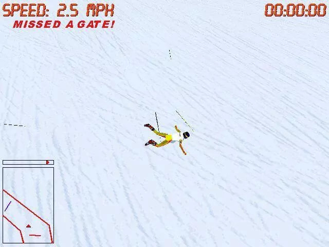 Front Page Sports Ski Racing Cover Microsoft Windows PC CD-PC Gamez USA