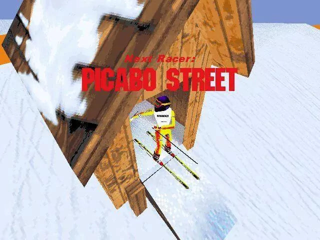 Front Page Sports Ski Racing Cover Microsoft Windows PC CD-PC Gamez USA