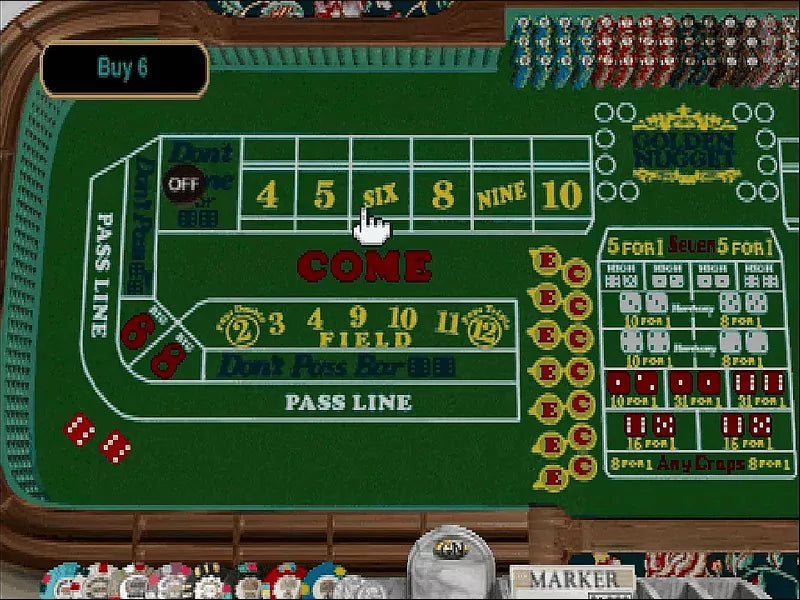 Golden Nugget Microsoft Windows PC CD-PC Gamez USA