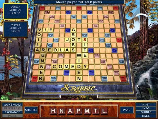 Scrabble CD-ROM Crossword Game Microsoft Windows PC CD-PC Gamez USA
