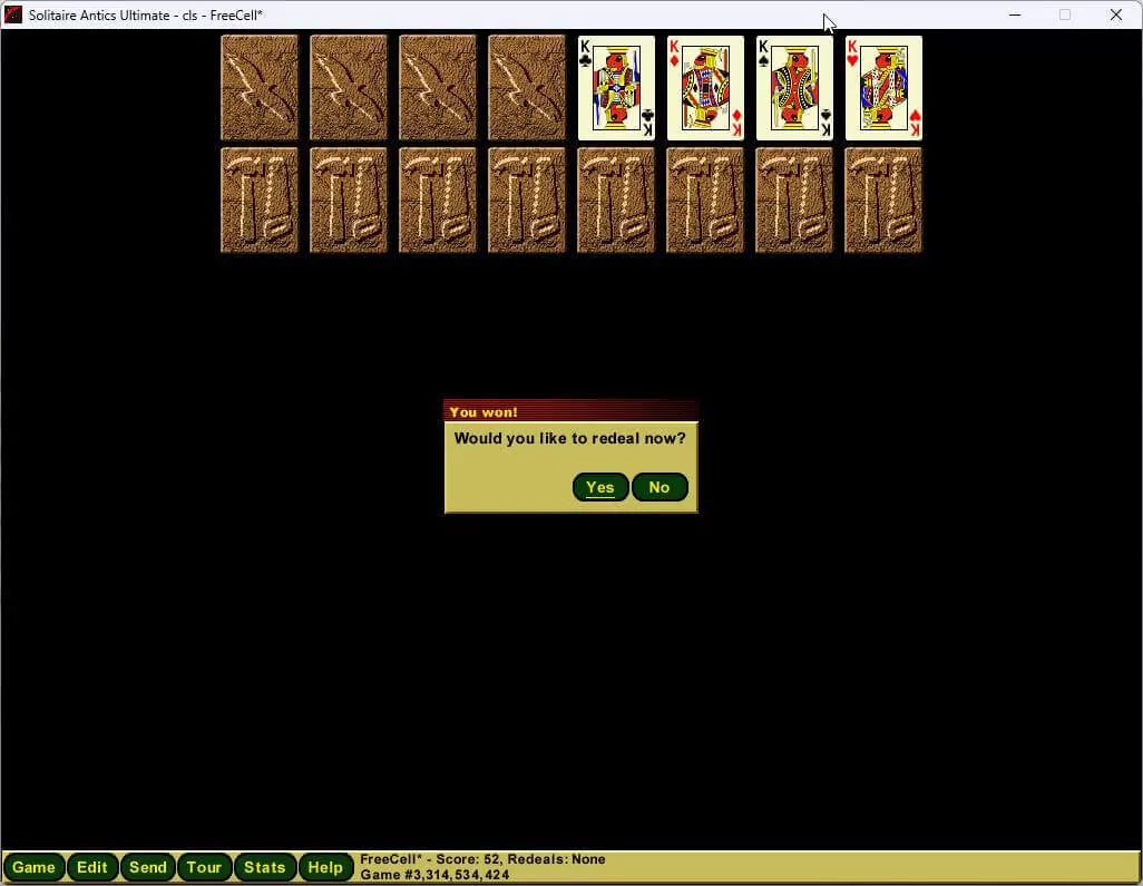 Solitaire Antics Ultimate Microsoft Windows PC CD-PC Gamez USA