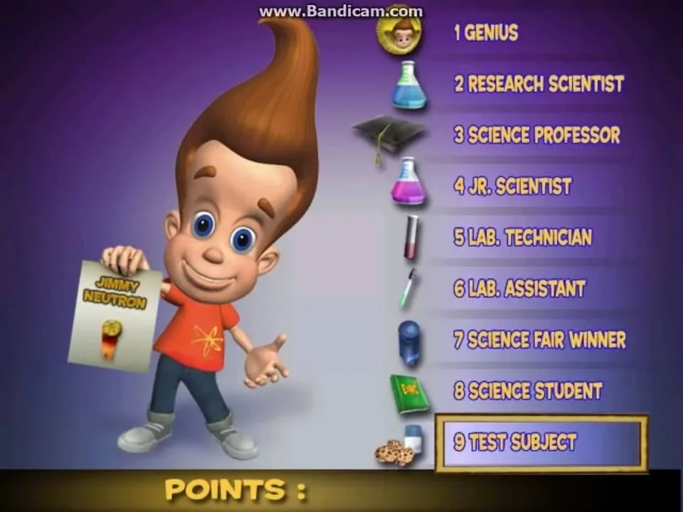 The Adventures of Jimmy Neutron Boy Genius Vs. Jimmy Negatron Microsoft Windows PC CD-PC Gamez USA