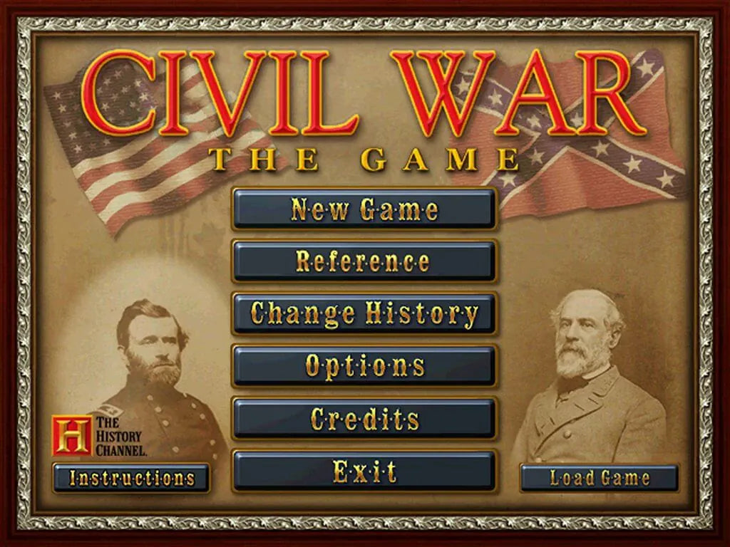 The History Channel Civil War Great Battles Microsoft Windows PC CD-PC Gamez USA